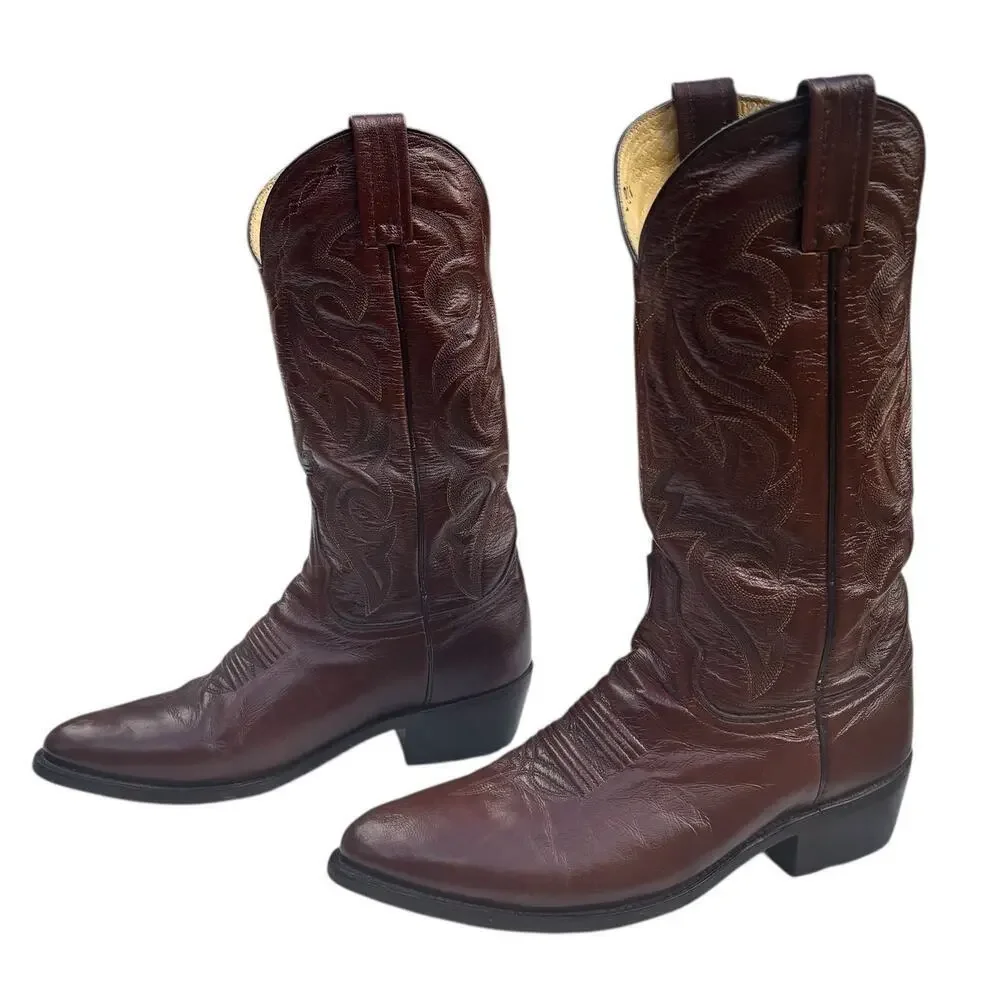 Dan Post Milwaukee Boots Men's Size 7 1/2 EW Color: Antiquetan